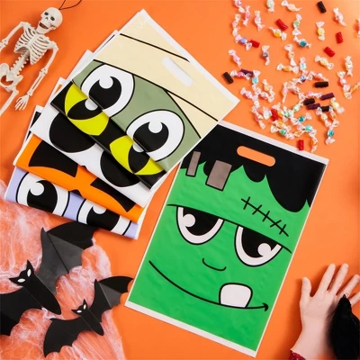 Joyfy Halloween Party Favors 72 Pcs Plastic Halloween Trick Or Treat Goodie Bag Kids Candy Bag Snacks Bags For Halloween Gifts Event Classroom Prizes 3 Joyfy Halloween Party Favors 72 Pcs Plastic Halloween Trick Or Treat Goodie Bag Kids Candy Bag Snacks Bags For Halloween Gifts Event Classroom Prizes - Image 3