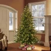 7.5ft Pre-Lit Full Berkshire Fir Artificial Christmas Tree - Puleo