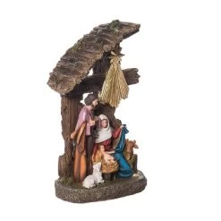 Transpac 9.75 In Holiday Manger Nativity Scene Figurine Polyresin Christmas Decorative Object -Festival Store GUEST d3ccbc09 9983 4852 ae61 c2a6d6ede0b0