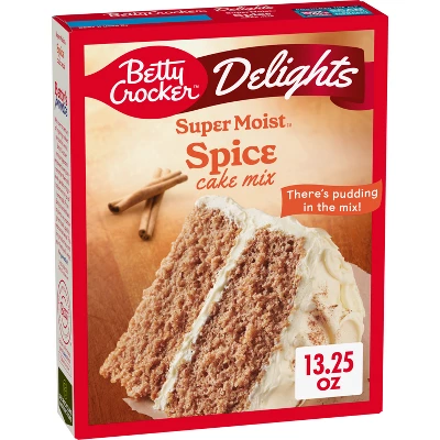Betty Crocker Delights Spice Super Moist Cake Mix - 13.25oz 9 Betty Crocker Delights Spice Super Moist Cake Mix - 13.25oz - Image 9