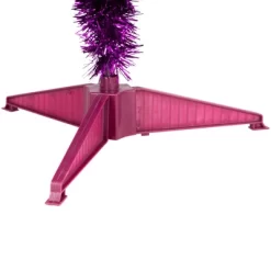 Northlight 4' Purple Artificial Tinsel Christmas Tree, Unlit -Festival Store GUEST d7034eda a610 4fd7 92e0 558a15e22239