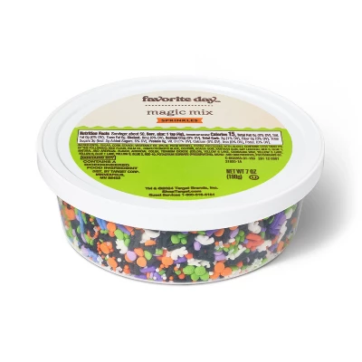 Halloween Magic Mix Sprinkles - 7oz - Favorite Day™ 2 Halloween Magic Mix Sprinkles - 7oz - Favorite Day™ - Image 2