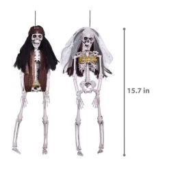 Nifti Nest 2 PCS Halloween Skeleton Lovers