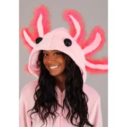 HalloweenCostumes.com Adult Axolotl Halloween Costume, Cute Critter Unisex Outfit -Festival Store GUEST d9ca2f28 215b 4885 9cc2 67df1298ff60