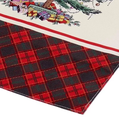 Spode® Christmas Tree Tartan 72" Runner 1 Spode® Christmas Tree Tartan 72" Runner