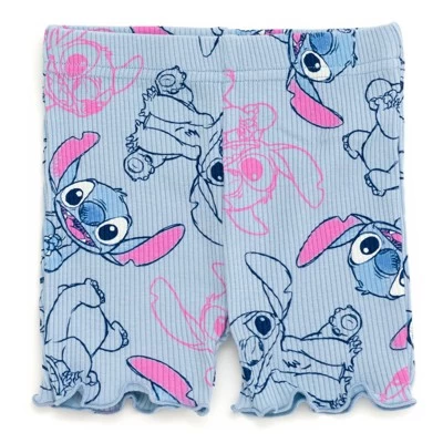 Disney Ribbed Peplum T-Shirt And Bike Shorts Outfit Set 4 Disney Ribbed Peplum T-Shirt And Bike Shorts Outfit Set - Image 4