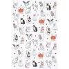 C&F Home Halloween Costume Cats 100% Cotton Flour Sack Dishtowel