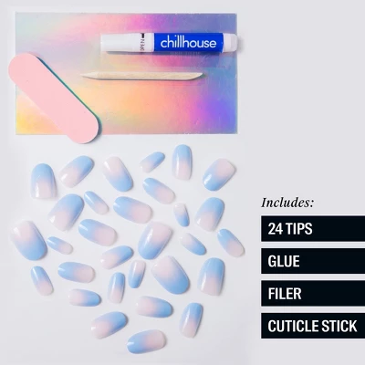 Chillhouse Chill Tips Nail Art Press On Fake Nails - Sugar Rush - 24ct 2 Chillhouse Chill Tips Nail Art Press On Fake Nails - Sugar Rush - 24ct - Image 2