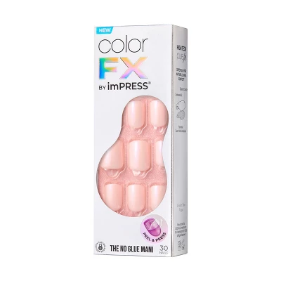 KISS Products ColorFX By ImPRESS Press-On Fake Nails - Short Squoval - Good Mood - 30ct 7 KISS Products ColorFX By ImPRESS Press-On Fake Nails - Short Squoval - Good Mood - 30ct - Image 7
