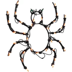 Northlight Lighted Spider Halloween Window Decoration - 15" -Festival Store GUEST e79071b6 c443 4ca1 a3eb 3c5ef89abf71