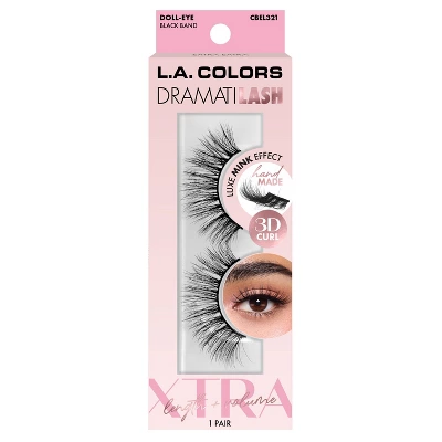 L.A. Colors Dramatilash False Eyelashes Xtra - 2ct 8 L.A. Colors Dramatilash False Eyelashes Xtra - 2ct - Image 8