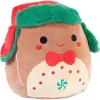 Squishmallows 10-Inch Peterson The Gingerbread Man- Official Jazwares Plush- Collectible Soft & Squishy Stuffed Animal Toy- Gift For Kids Girls & Boys
