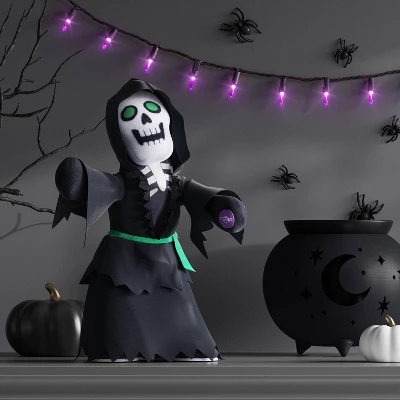 11.5" Animated Plush Ghoul Halloween Decorative Prop Black - Hyde And EEK! Boutique™ 1 11.5" Animated Plush Ghoul Halloween Decorative Prop Black - Hyde And EEK! Boutique™