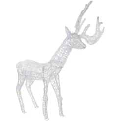 Northlight LED Color Changing Commercial Grade Acrylic Reindeer Outdoor Christmas Decoration - 46.5" -Festival Store GUEST ee30b655 93e7 4c83 916c 67b7a2fc2586