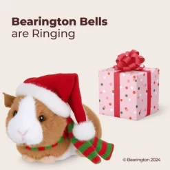 Bearington Jolly Ginny The Guinea Pig Christmas Plush, 8 Inch Guinea Pig Stuffed Animal, Christmas Stuffy Gift For Kids -Festival Store GUEST eebef954 de02 495e 9a89 5143ebe8a95b