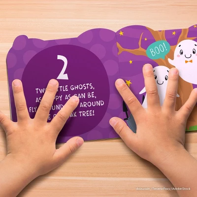 Bendon Shaped Board Books Five Silly Pumpkins 2 Bendon Shaped Board Books Five Silly Pumpkins - Image 2