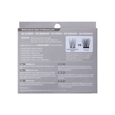 KISS Products Falscara Lash Extension Kit - Black Faux Mink - 24ct 10 KISS Products Falscara Lash Extension Kit - Black Faux Mink - 24ct - Image 10