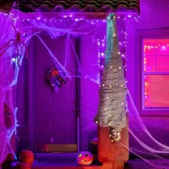 Joyfy 65" Halloween Hanging Cocoon Corpses Props Outdoor, Halloween Decoration Body Prop Corpses Skeleton With Lights&LED Eyes&Sound -Festival Store GUEST f3b4e8c1 420d 4e4a b967 436d764ea830