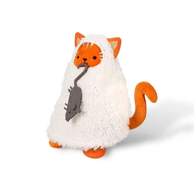 Plush Figurals Cat With Rat - Bullseye's Playground™ 1 Plush Figurals Cat With Rat - Bullseye's Playground™