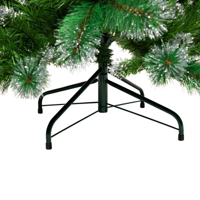 Northlight Two-Tone Spruce Pine Glitter Tip Medium Artificial Christmas Tree - 6' - Unlit 7 Northlight Two-Tone Spruce Pine Glitter Tip Medium Artificial Christmas Tree - 6' - Unlit - Image 7