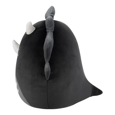 Squishmallows 12" Black Skeleton Triceratops Medium Plush 5 Squishmallows 12" Black Skeleton Triceratops Medium Plush - Image 5