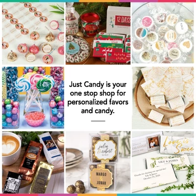 24 Ct Halloween Candy Party Favors Candy Corn Goodie Bags With Stickers - Pumpkins - By Just Candy 2 24 Ct Halloween Candy Party Favors Candy Corn Goodie Bags With Stickers - Pumpkins - By Just Candy - Image 2