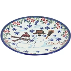 Blue Rose Polish Pottery Vena Dessert Plate 34 Blue Rose Polish Pottery Vena Dessert Plate -Festival Store GUEST f9ccf1c2 4aec 4c61 81e3 92c2e4b00208