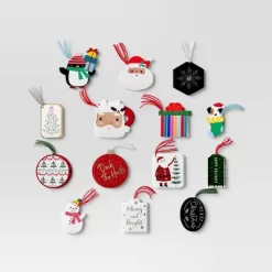 100ct Christmas Tie-On Gift Tags Classic Icons Multi-Pack - Wondershop™ -Festival Store GUEST fb875acc fe7c 442b a6ed b8d8fc6ec24d
