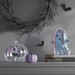 Plastic Iridescent Ghost Figurine - Hyde And EEK! Boutique™
