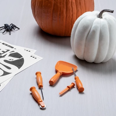 Halloween Pumpkin Carving Kit 6pc - Hyde And EEK! Boutique™ 2 Halloween Pumpkin Carving Kit 6pc - Hyde And EEK! Boutique™ - Image 2
