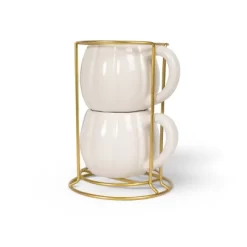 2pk Stackable Espresso Mugs Pumpkin - Bullseye's Playground™ -Festival Store GUEST fee2d310 10d0 455c b5b0 fbf7330b13d7