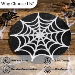 Split P Spider Web Round Placemat Set Of 4 -Festival Store GUEST ff6a2a55 51c7 4f80 976b 013ed258f684