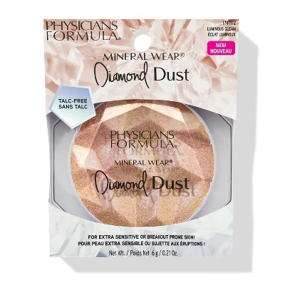Physicians Formula Mineral Wear Diamond Glow Dust Powder - 0.21oz 5 Physicians Formula Mineral Wear Diamond Glow Dust Powder - 0.21oz - Image 5
